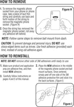 Fastball Magnetic Car Cell Phone Mount