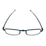 black frame glasses