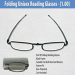non-polarized reading glasses