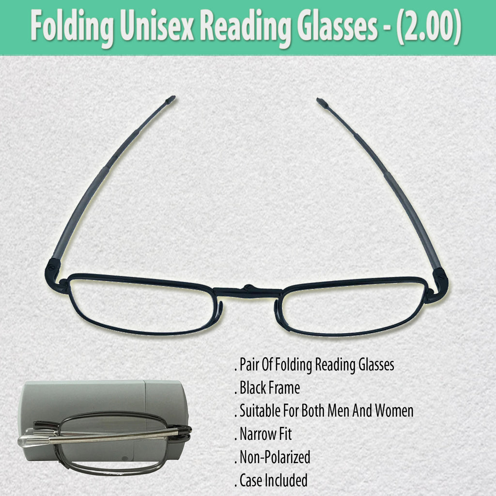 black frame glasses