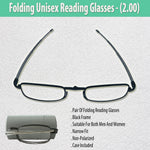 non-polarized reading glasses