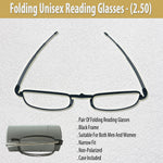 non-polarized reading glasses