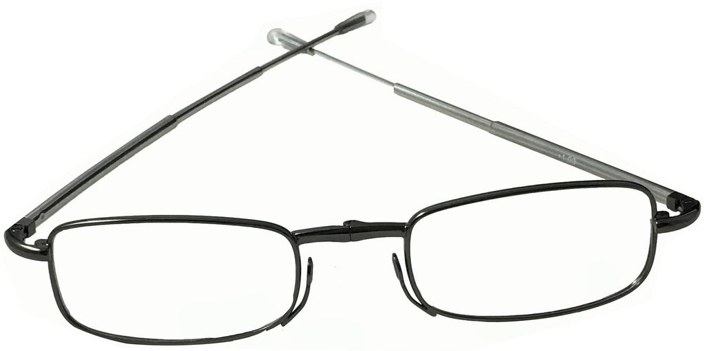 black frame glasses