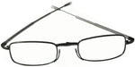 black frame glasses