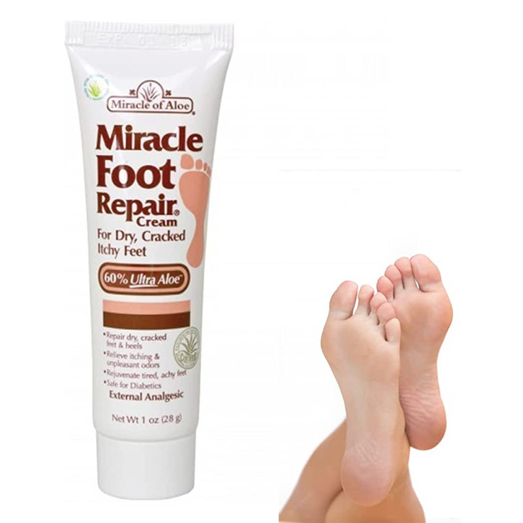 Replacement Blades with Emery Pads, 3 Pack and Miracle Foot Repair Cream
