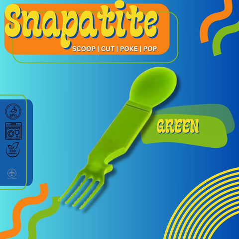 Snapatite+ 4-IN-1  Utensil Set (Green)