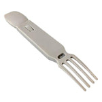 4-in-1 Snapatite+ Utensil Set - Spoon, Knife, Fork, Bottle Opener (Light Grey)