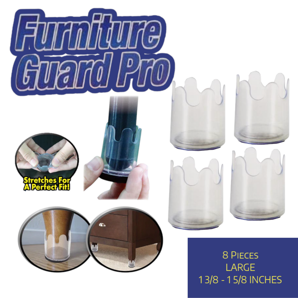 Furniture Guard Pro - Large ( 1 3/8 - 1 5/8 inches) - 8 Pieces