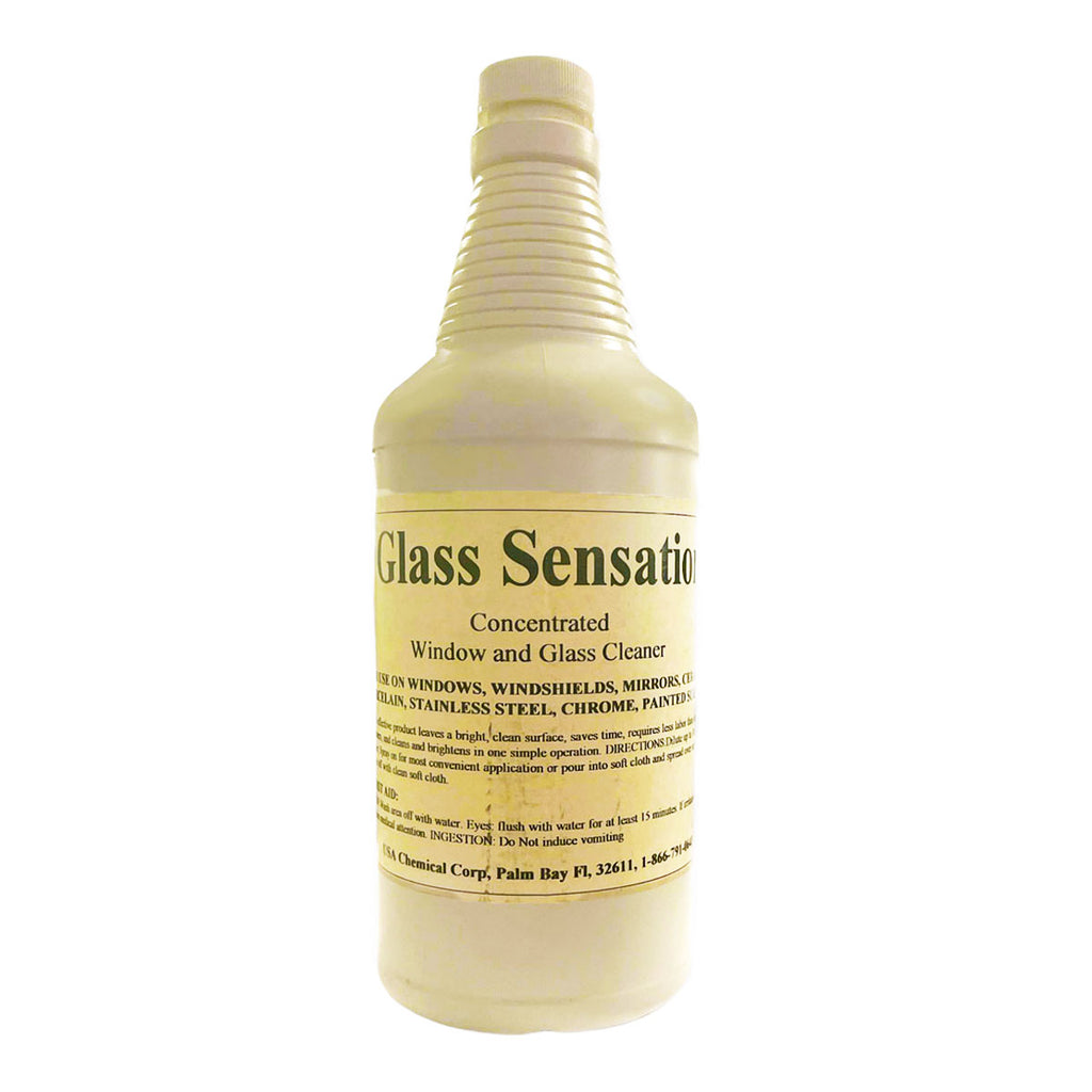 Glass Sensation Cleaner Wiping Dirt Dust Window Glass (1 Qt)