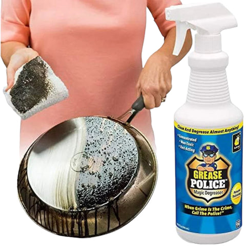 Grease Police Magic Degreaser - Super-Concentrated Degreaser (Two Pack)