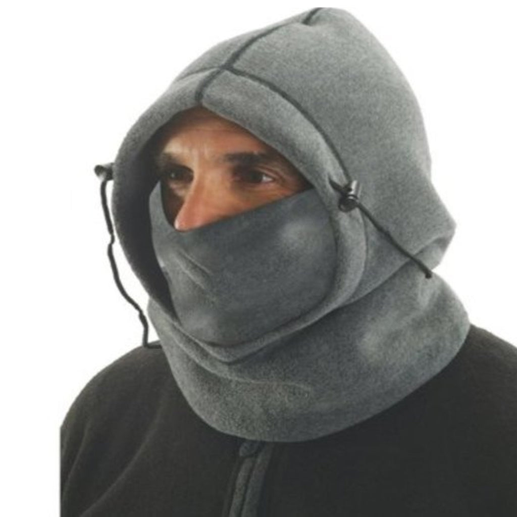 face covering with bag