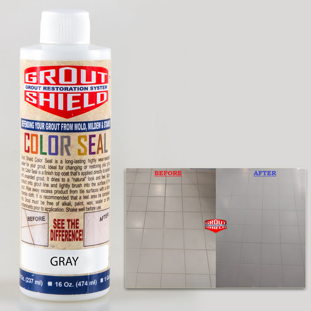 Grout Shield Grout Restoration System- (Gray)