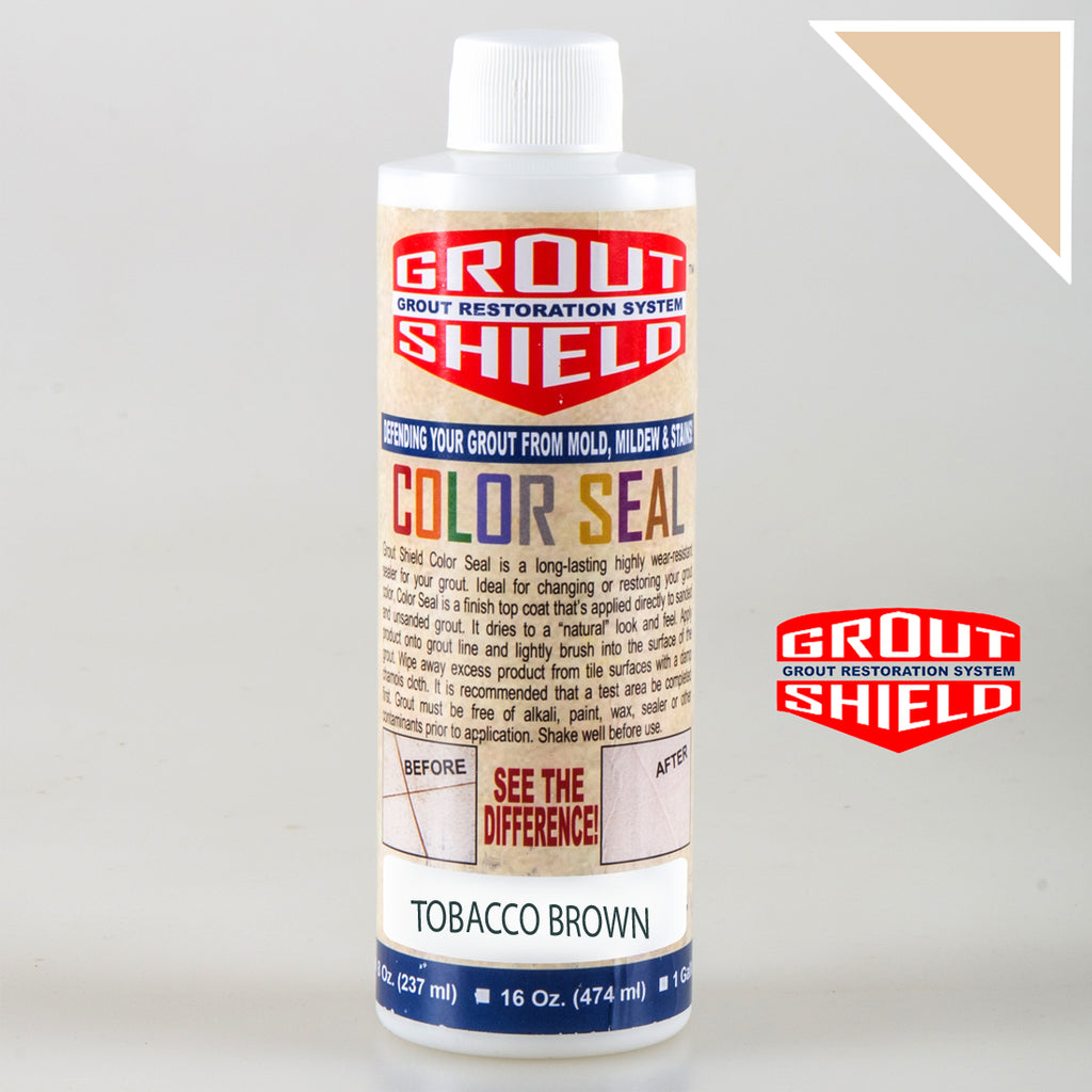 Grout Shield Grout Restoration System- (Tobacco Brown)