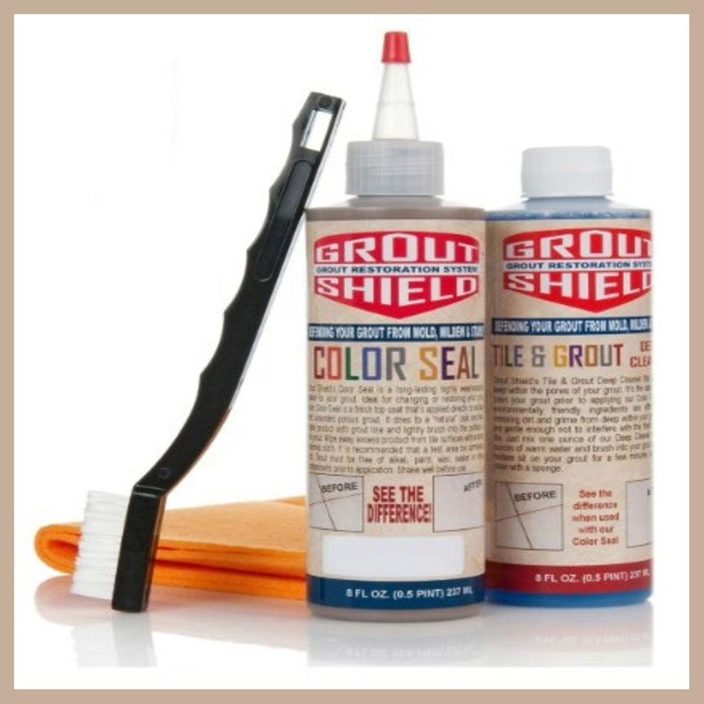 tile grout black