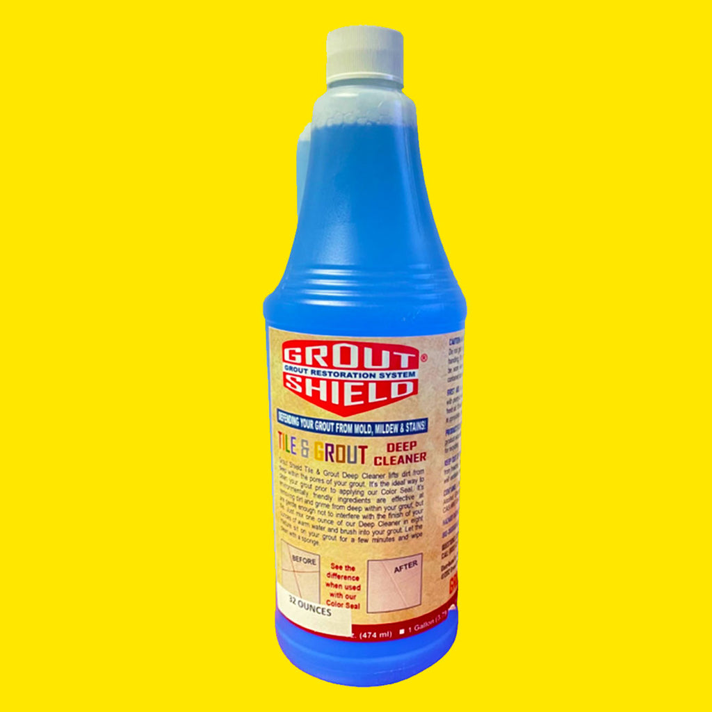 Grout Shield Tile & Grout Cleaner – 32oz – Covers Up To 1,000 Sq. Ft.
