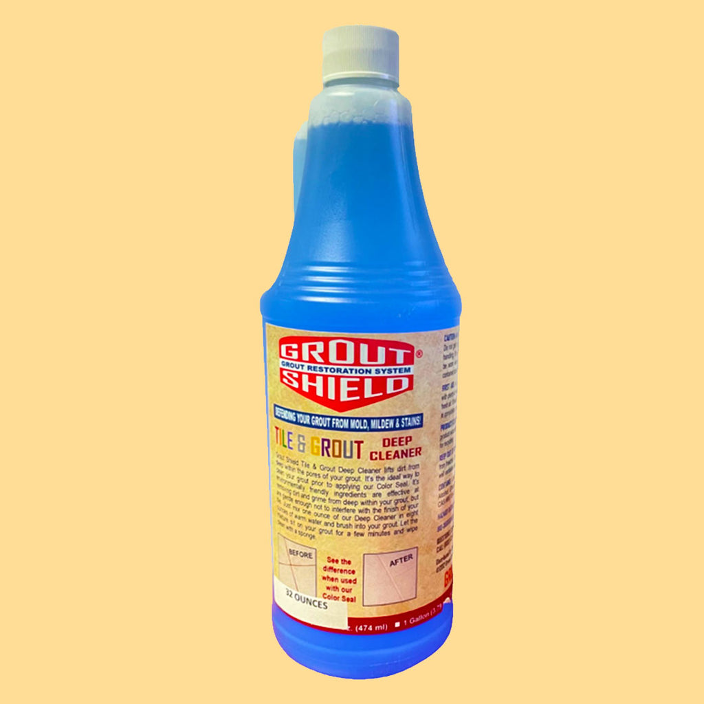 Grout Shield Tile & Grout Cleaner – 32oz – Covers Up To 1,000 Sq. Ft.