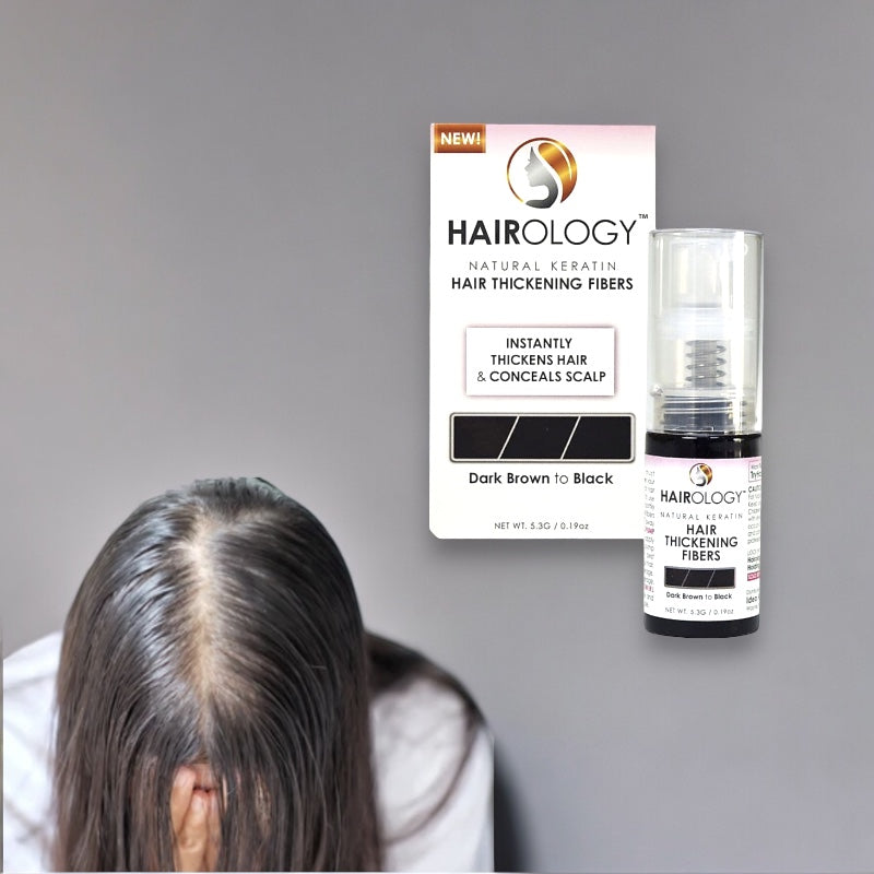 Hair Building Thickening Fibers, Black, 0.2 Ounce
