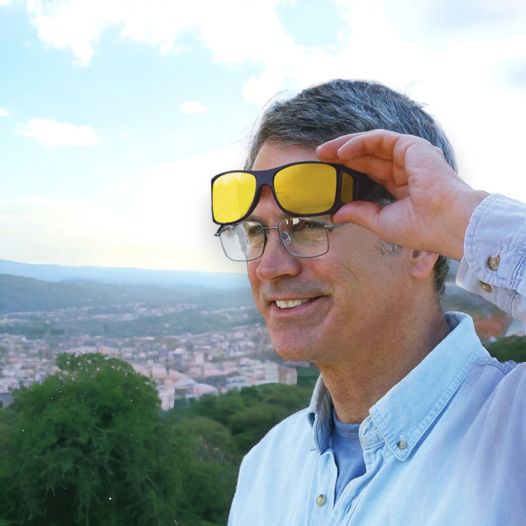 HD Night Vision Wrap Around Sunglasses