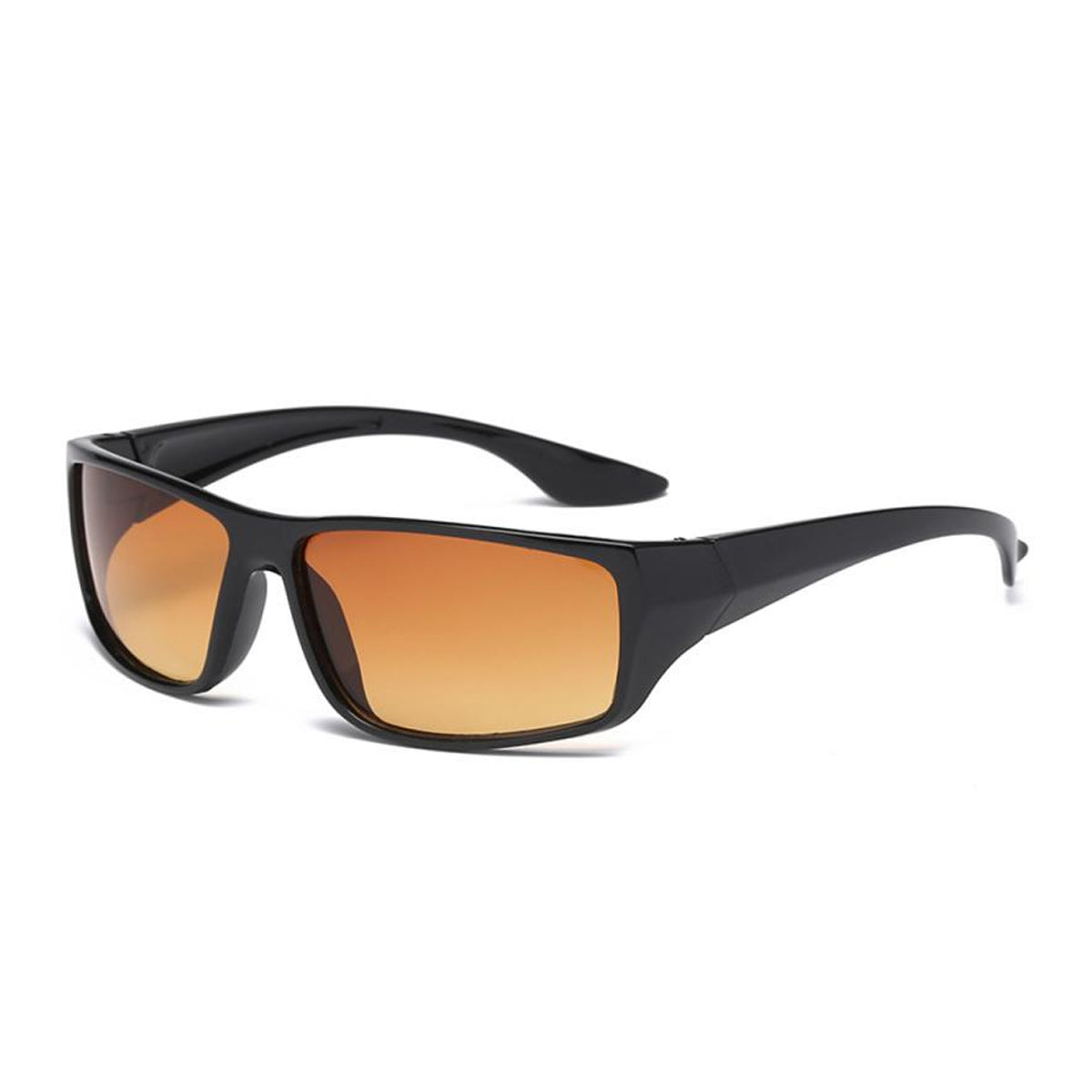 HD Vision Sunglasses - Black Frame/Yellow Lens