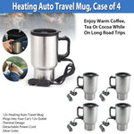 Heating Auto Travel Mug, Case of 4