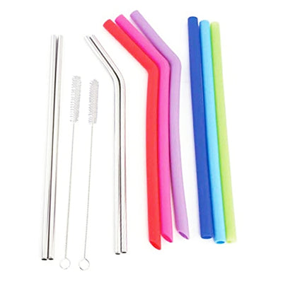 silicone straw