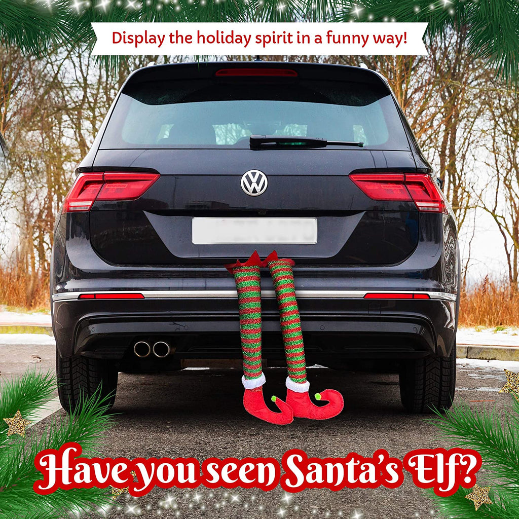 elf legs for christmas tree