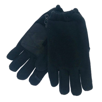 Hot Headz PolarEx Essentials- Texting Gloves -Black- Large