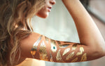 gold and silver tattoos