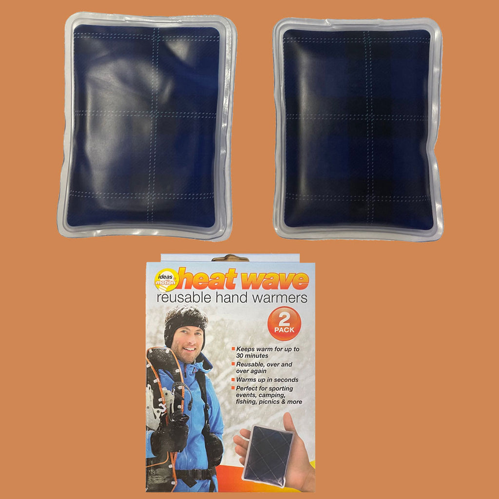 Heat Wave Reusable Hand Warmers - 2 Pack