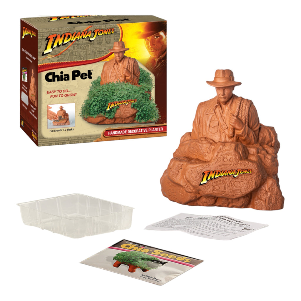 Chia Pet Planter - Indiana Jones