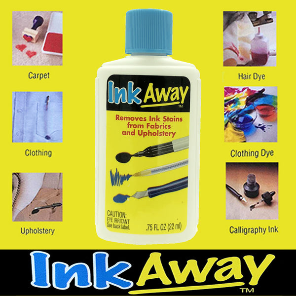 Ink Away- Removes Ink Stains from Fabric and Upholstery ( 2 PACK)
