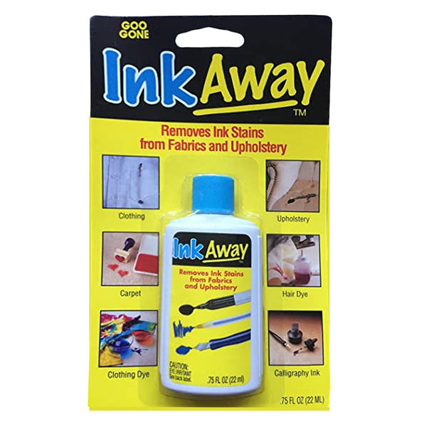 Ink Away Stain Remover - Effortlessly Erase Ink Stains - 0.75 fl. oz