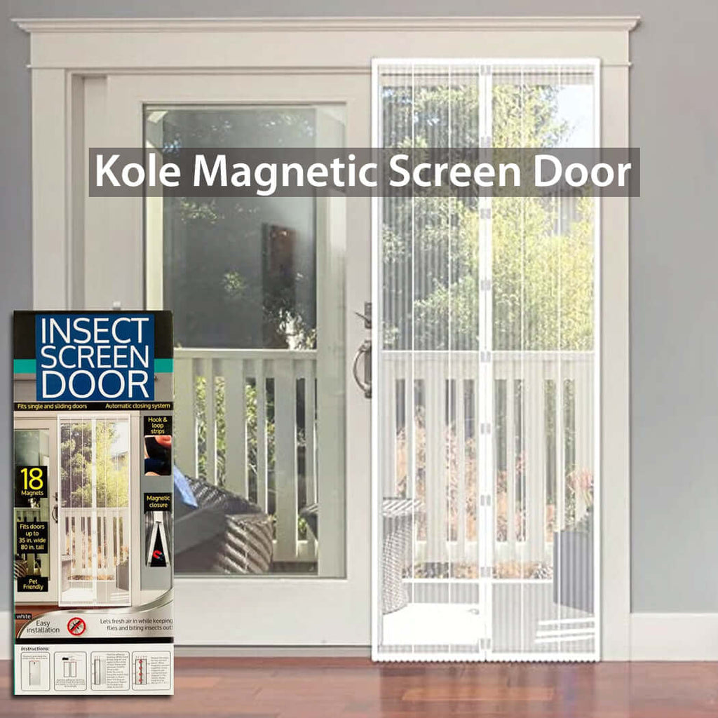 magnetic screen door