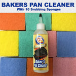 cleaning baking trays