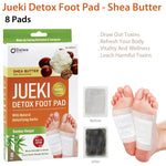 Jueki Detox Foot Pad - Shea Butter - 8 Pads