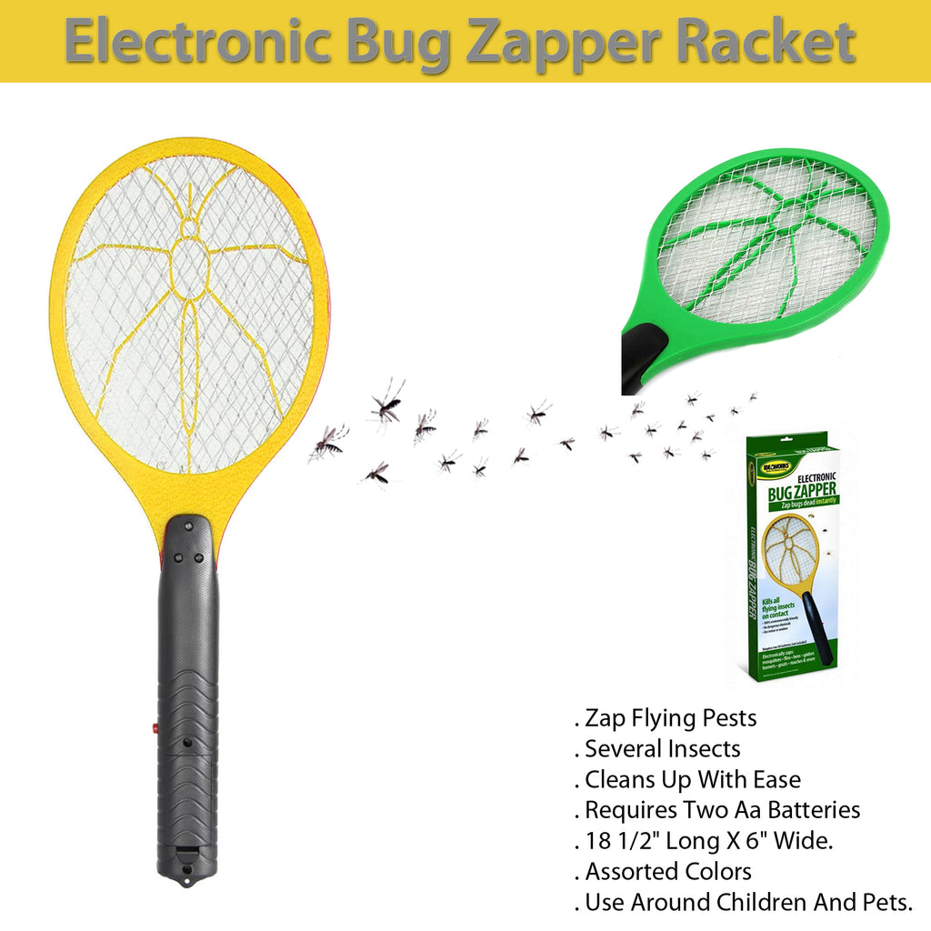 Garden Creations JB5285 Electronic Bug Zapper Racket