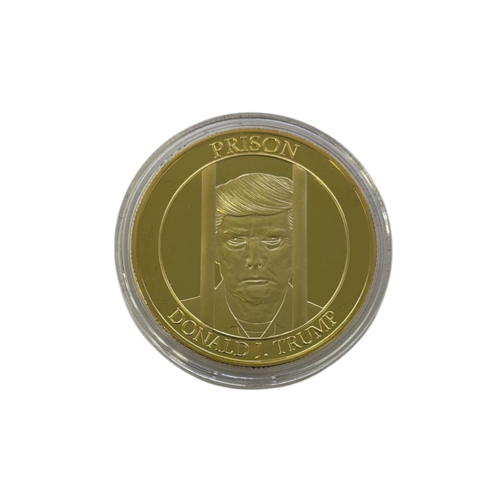 Joe Biden Commemorative Coin Gold-Layered Collectible Display Case & Certificate