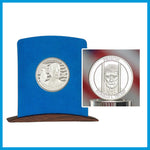 Joe Biden 2024 Collectible Medallions – 2-Pack Gold & Silver-Tone Souvenir Set