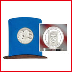 Joe Biden 2024 Collectible Medallions – 2-Pack Gold & Silver-Tone Souvenir Set