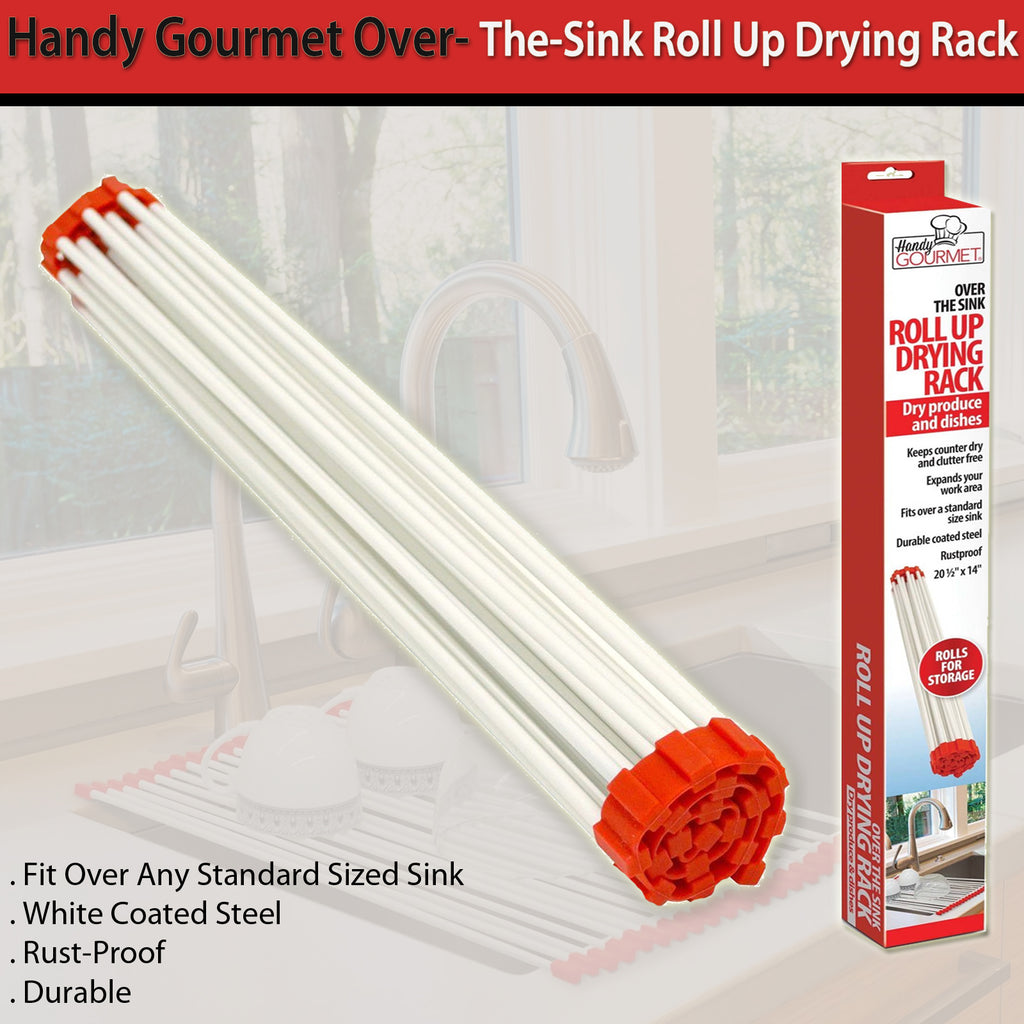 roll up sink rack