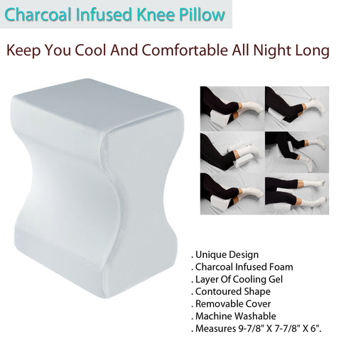 Charcoal Infused Knee Pillow