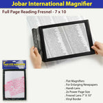 Page-Size Magnifier for Reading Books (7x10)