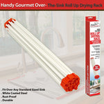 Handy Gourmet Over-The-Sink Roll Up Drying Rack