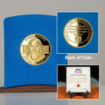 Kamala Harris 2024 Commemorative Coin – Gold-Layered Collectible