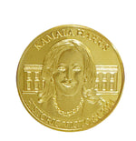 Kamala Harris 2024 Commemorative Coin – Gold-Layered Collectible