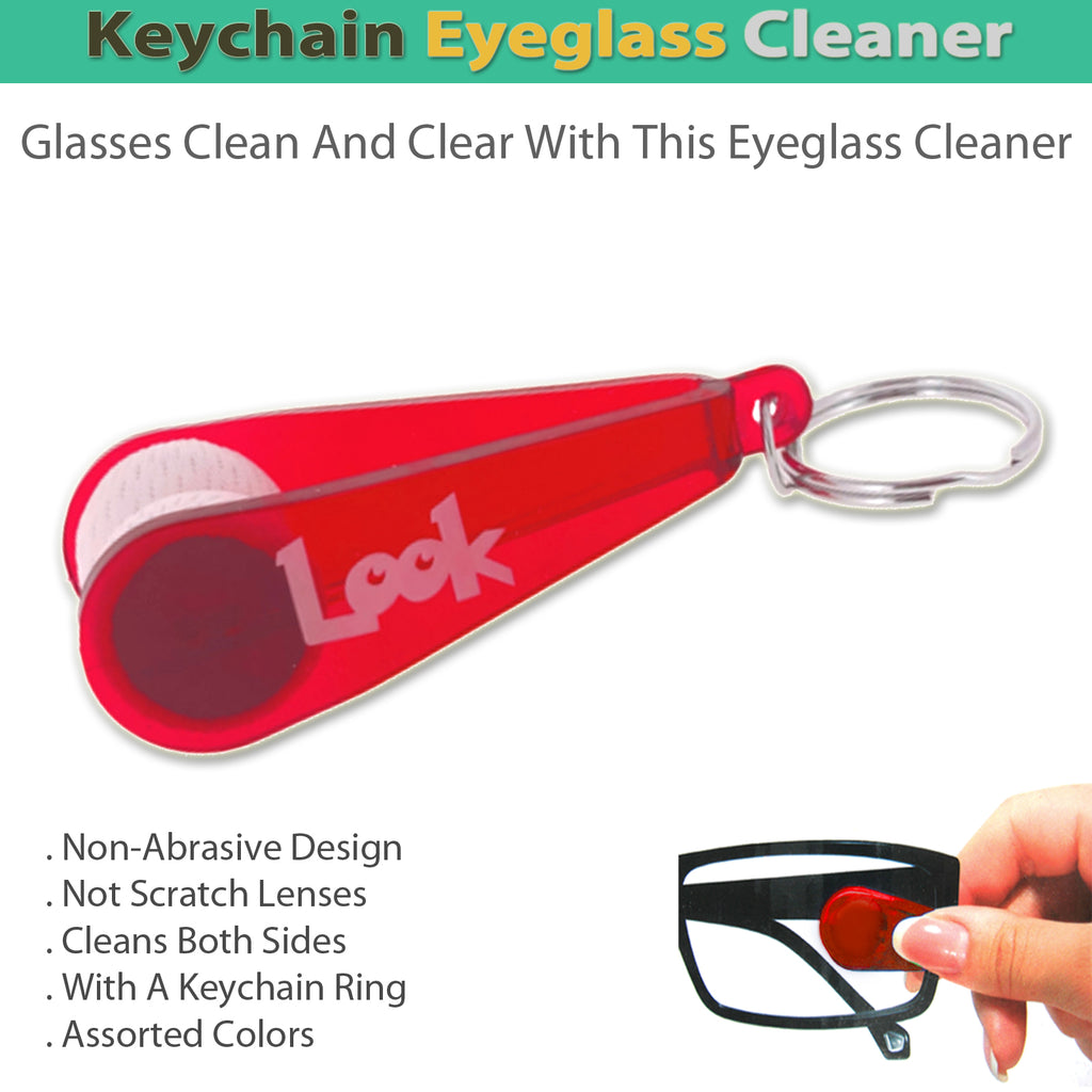 Keychain Eyeglass Cleaner