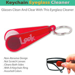 Keychain Eyeglass Cleaner