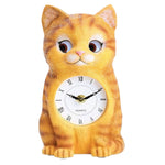 Kitty Clock with Moving Eyes