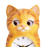 Kitty Clock with Moving Eyes
