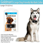 Goldman's Large Dog-Friendly No-Bark Collar